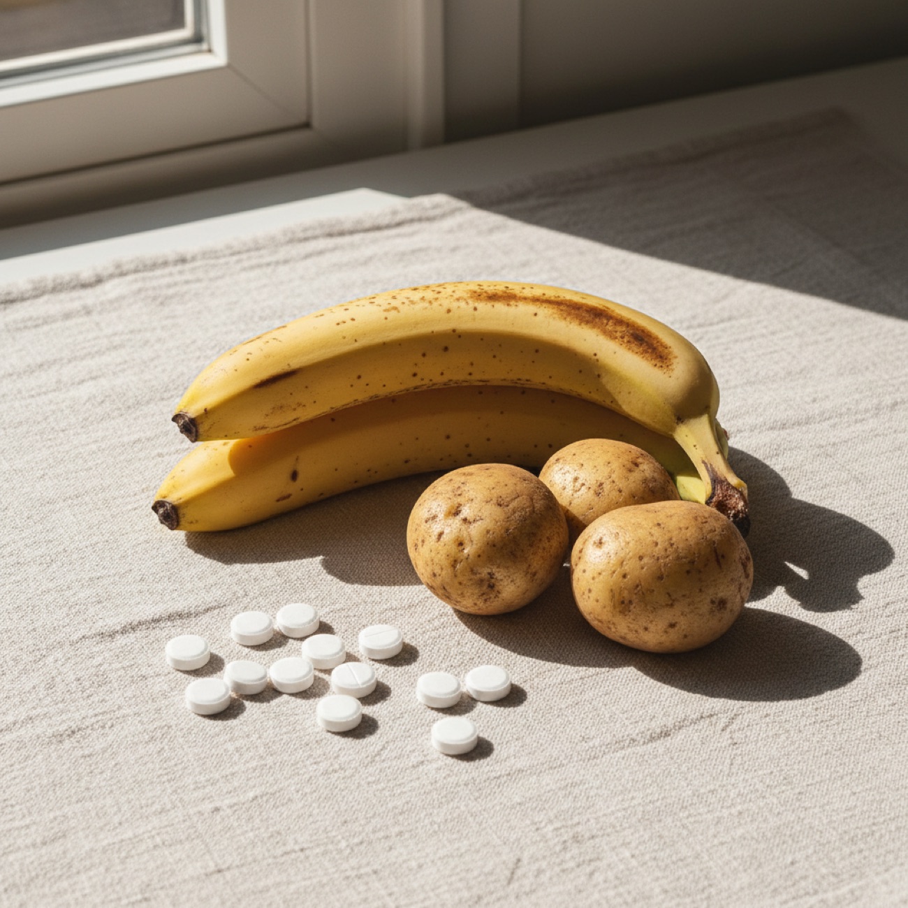 How much potassium you need per day by age and sex